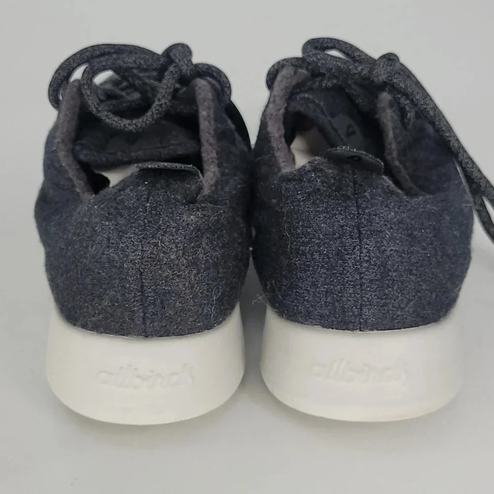 Allbirds Dark Gray Merino Wool Runners Tuke Jo shoes size 10 - Picture 5 of 9